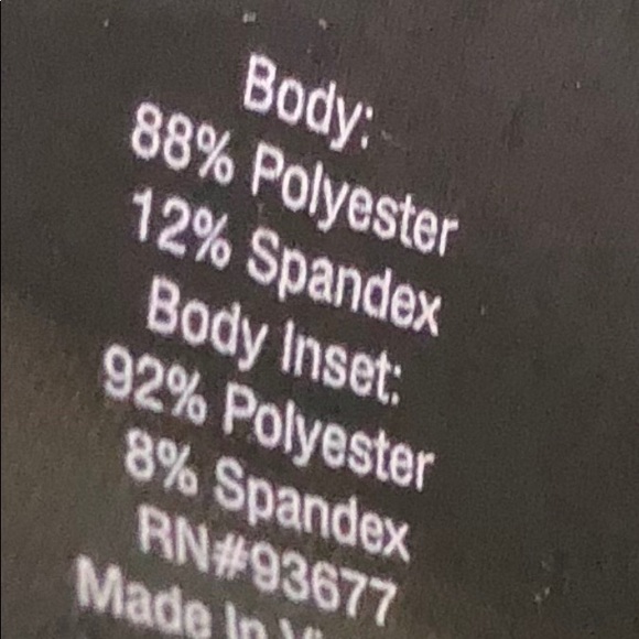 ‼️NWT Exersion Fitted Cropped Yoga Pants SZ M - Picture 7 of 7